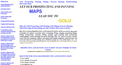 Desktop Screenshot of goldmaps.com